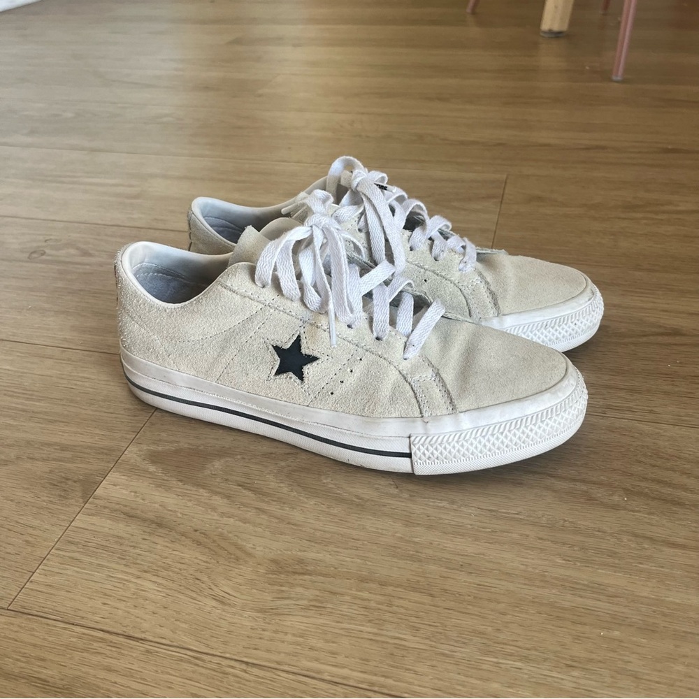 Converse One Star Pro White Sneakers